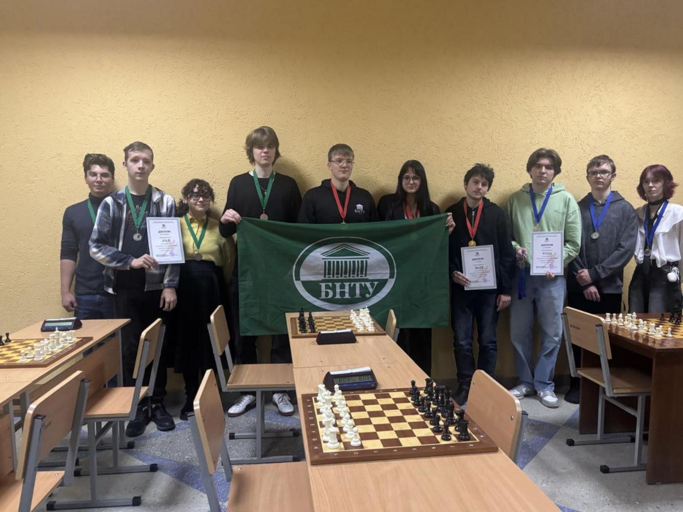 Соревнования по шахматам за звание чемпиона в студенческой спартакиаде 2025/26 учебного года